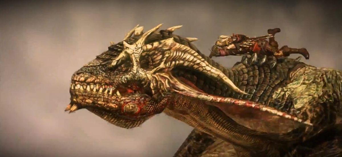 Ведьмак 2 - Убийцы королей. Босс - Дракон Ведьмак 2 - Убийцы королей. Босс - Дракон