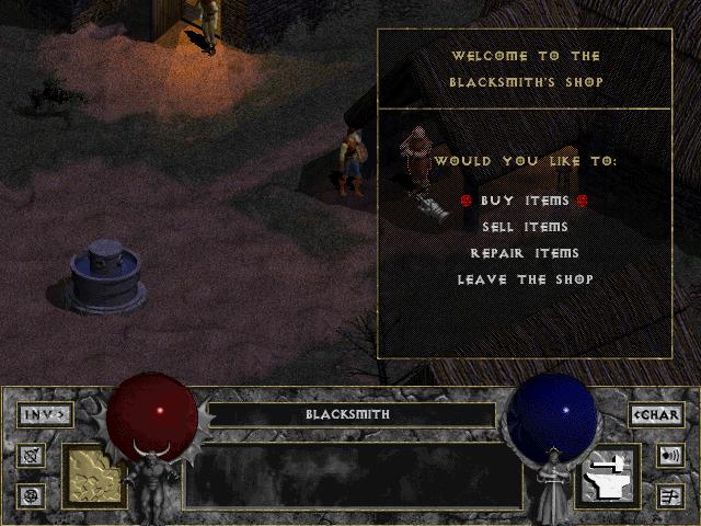 Diablo 1 - NPC, Торговец