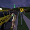 The Sims 2 - Сим садится в такси