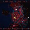 Cyberpunk 2077 - Карта города Найт-Сити
