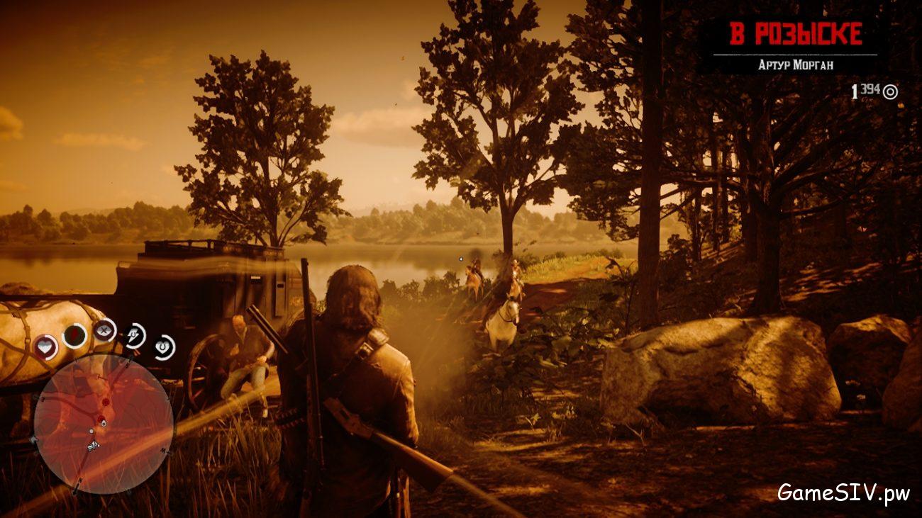 Red Dead Redemption 2 - Перестрелка с законниками