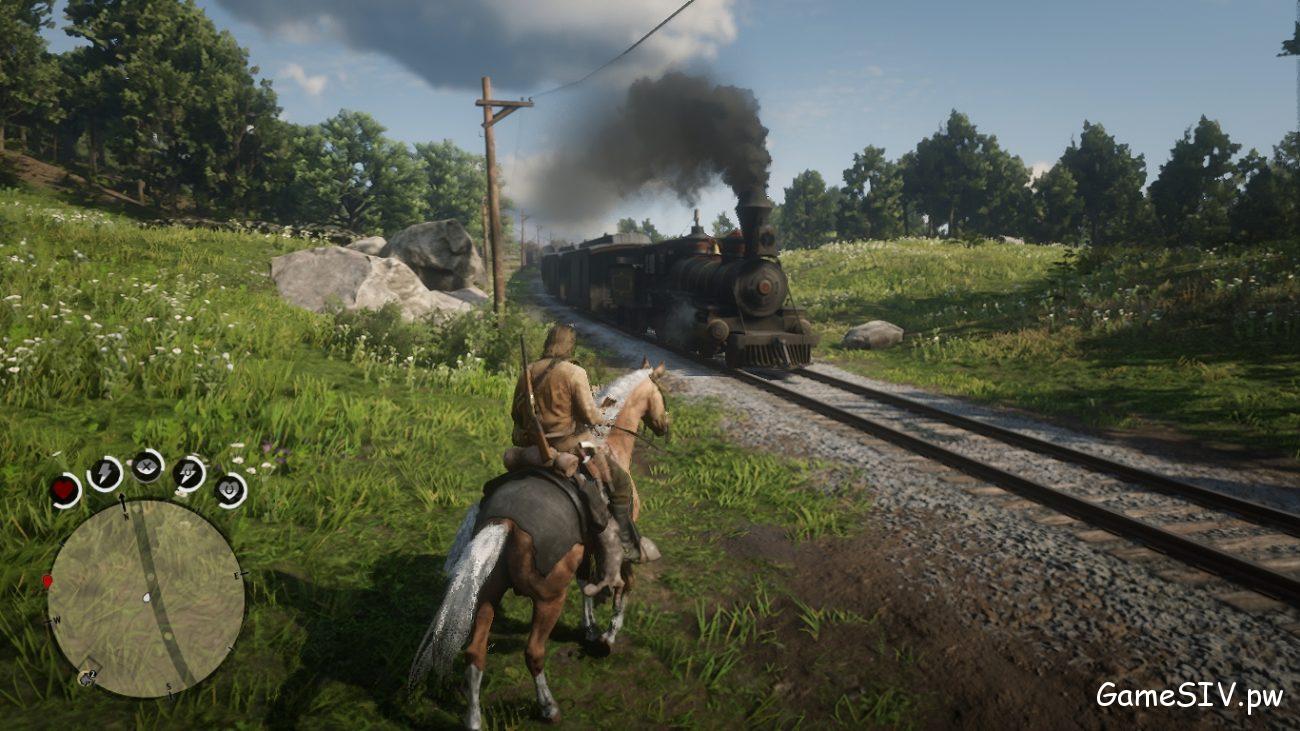 Red Dead Redemption 2 - Поезд