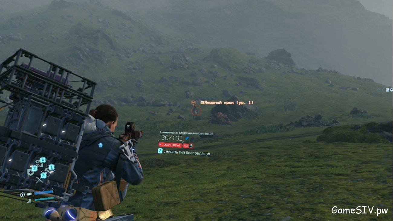 Death Stranding - Бой с травматической винтовкой против МУЛа