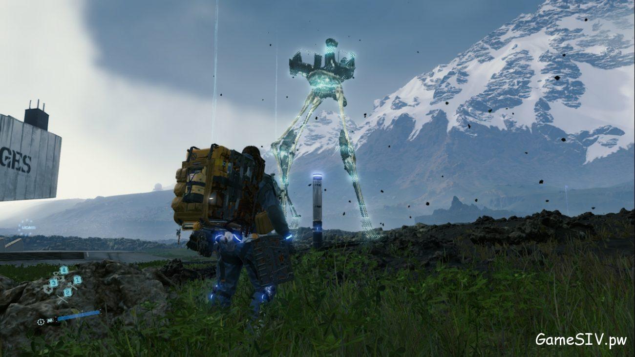 Death Stranding - Голограмма Страйдера