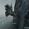 Death Stranding - Сэм спускается с горы на верёвке