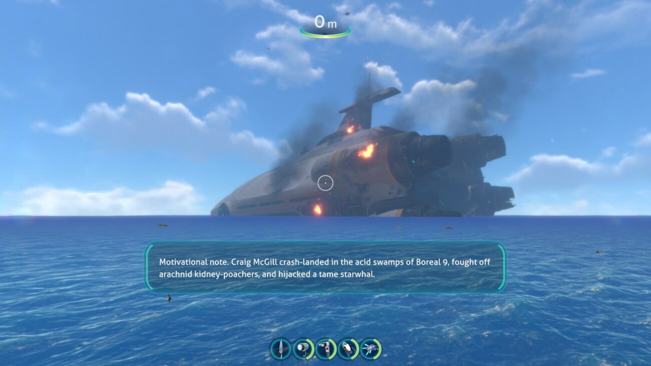 Subnautica - Разбившийся корабль Аврора