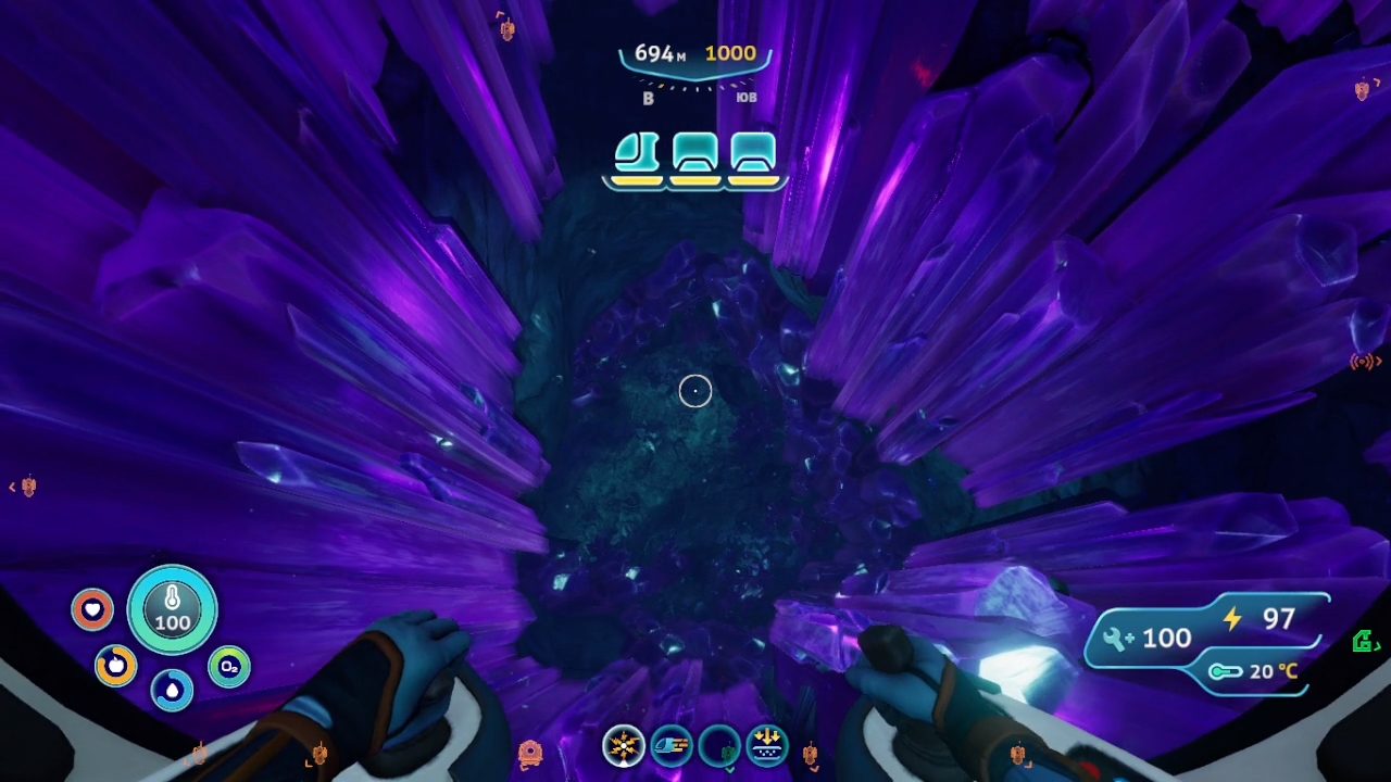 Subnautica Below Zero - Кристаллическая пещера, в которой Органы архитектора Subnautica Below Zero - Кристаллическая пещера, в которой Органы архитектора